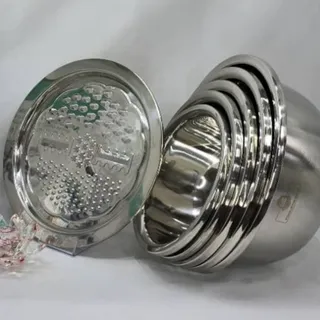 کاسه 5تیکه استیل بارنده