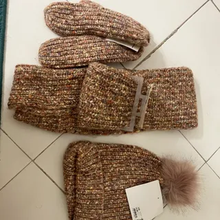 ست شال گردن کلاه دستکش