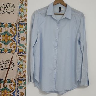 شومیز آبی آسمانی