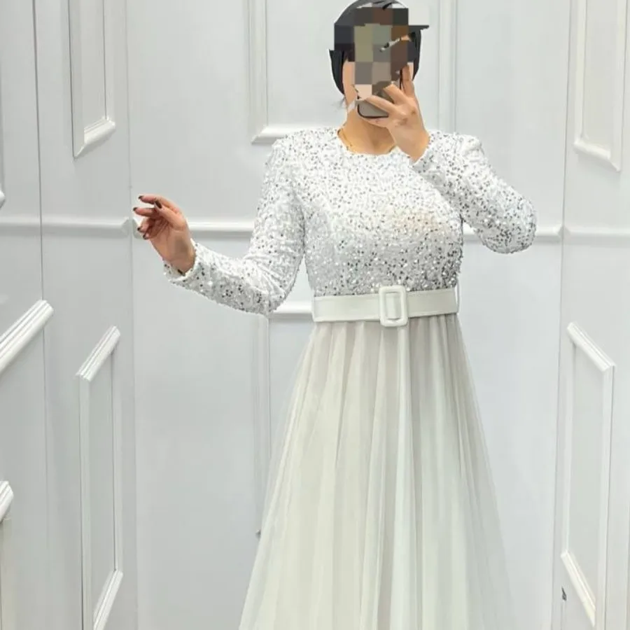 پیراهن نامزدی عقد سفید