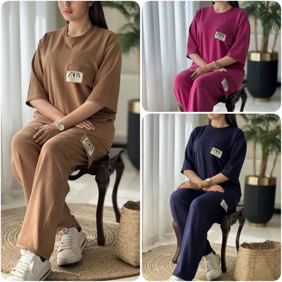 ست اسپرت تیشرت شلوار