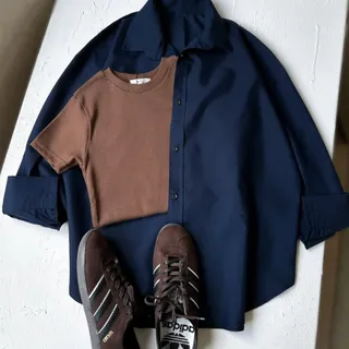 شومیز بیسیک سورمه ای