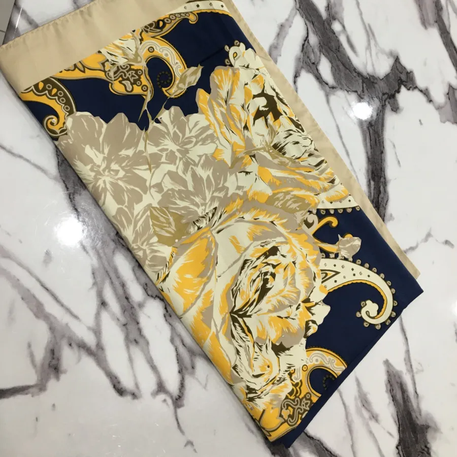 روسری کرپ ابریشم