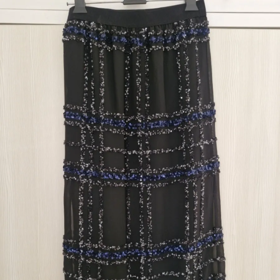 دامن حریر پولک H&M