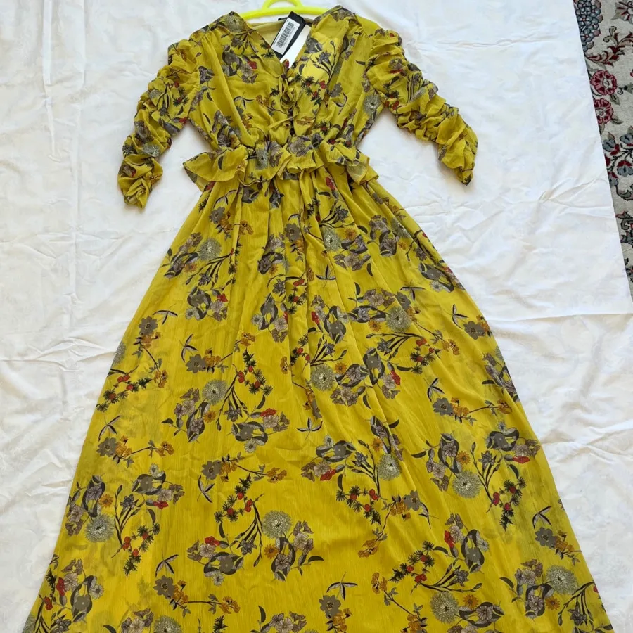 پیراهن حریر آستر دار ترک