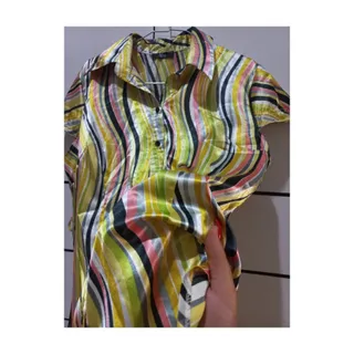 شومیز ساتن تابستونی رنگی