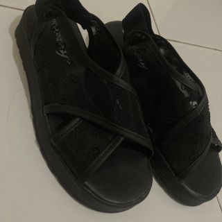 صندل مشکی توری