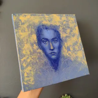 تابلو رنگ روغن پرتره ✨