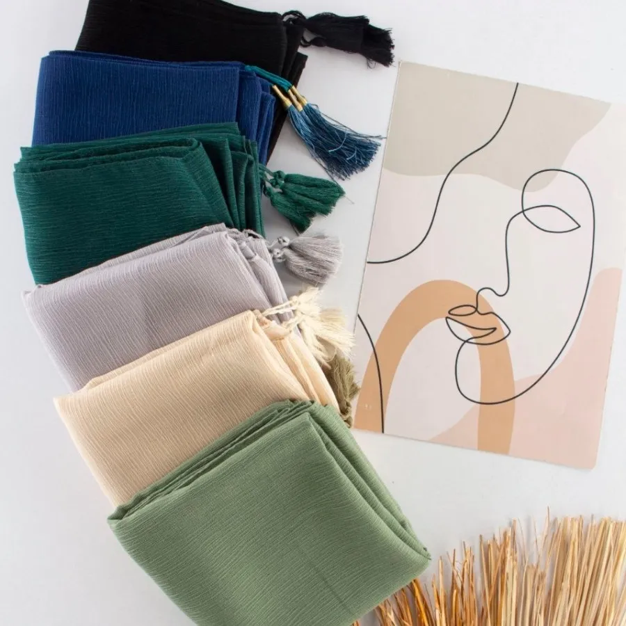 روسری نخ لمه