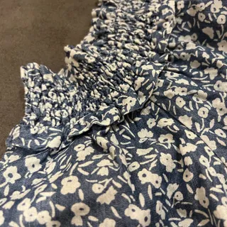 بلوز خارجی گلگلی قایقی