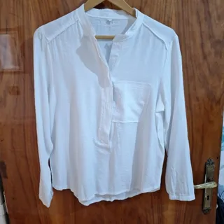 شومیز لینن سفید