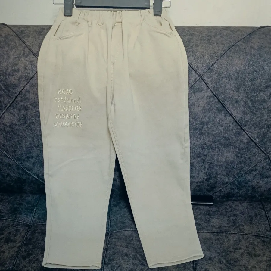 شلوارکتان مام فیت دخترانه