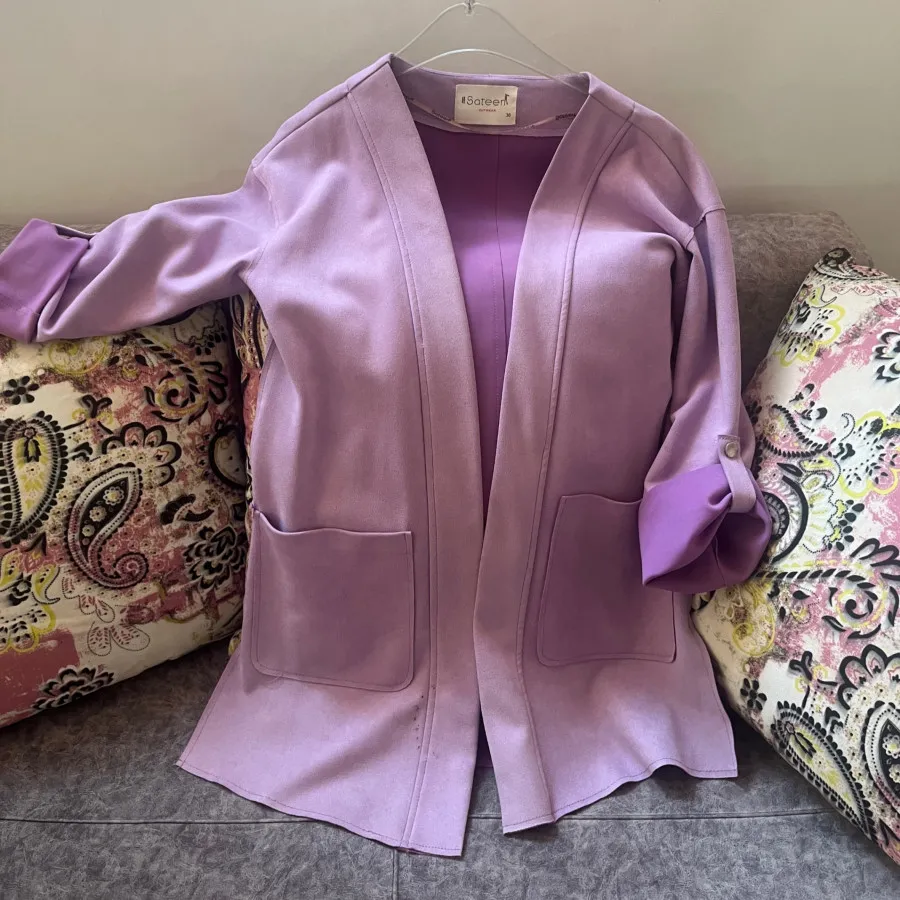 مانتو‌پاییزی یاسی خوشرنگ