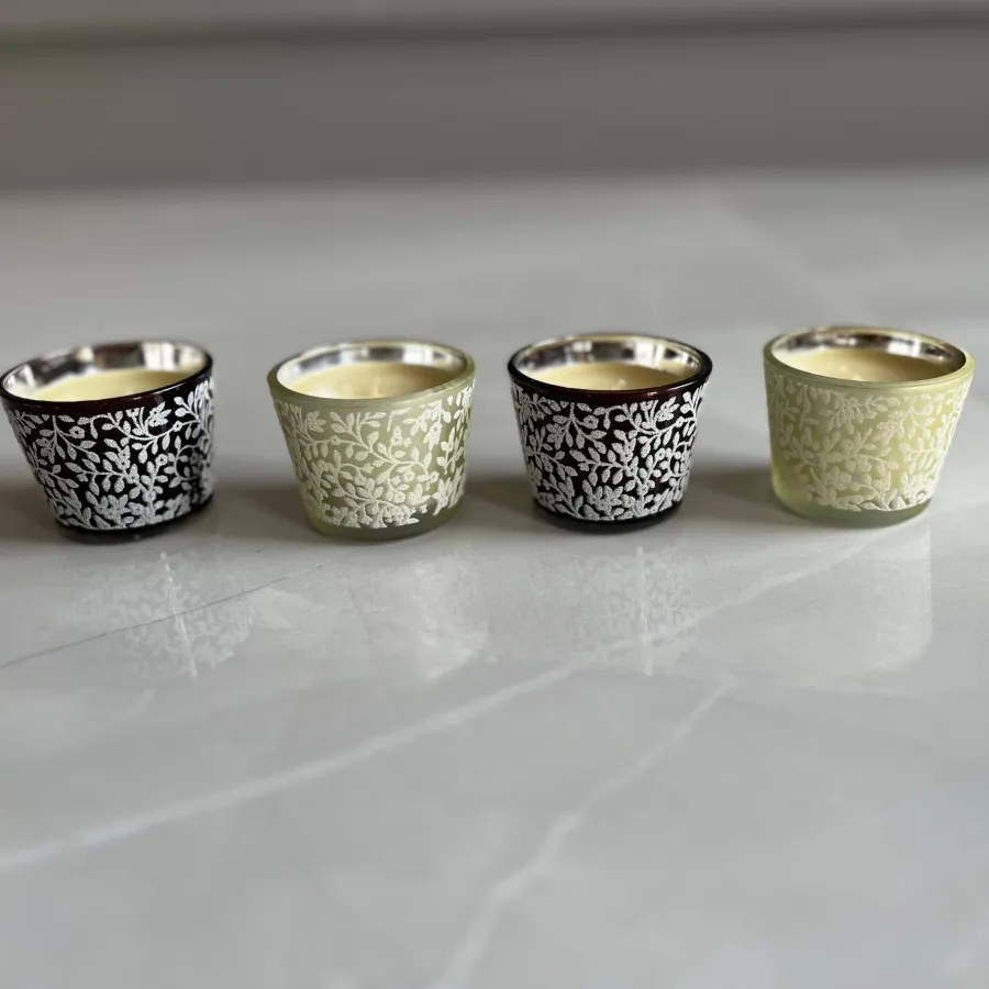 4 عدد شمع خارجی معطر