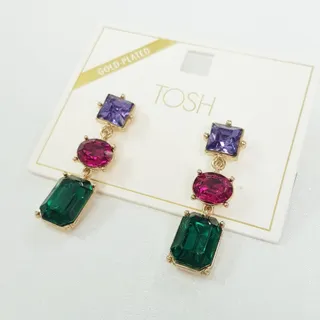 گوشواره روکش طلا TOSH