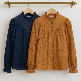 شومیز خامه دوزی