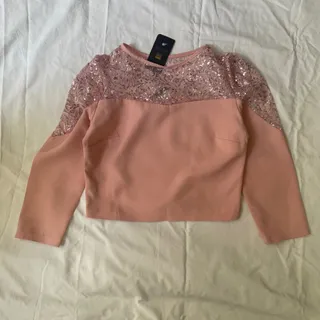 شومیز کراپ نیمتنه ترک 36