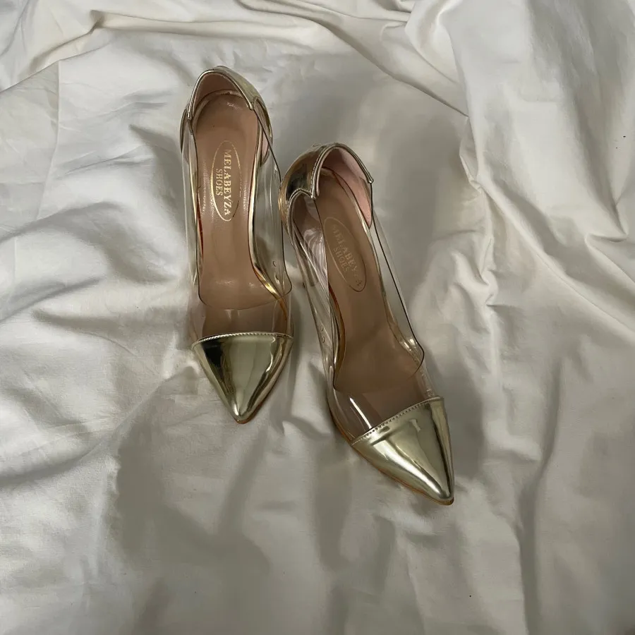 کفش مجلسی طلایی ترک 37