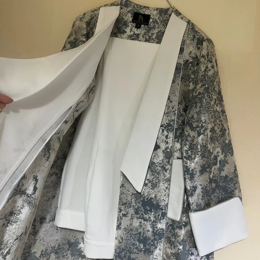 مانتو ژاکارد ابریشم