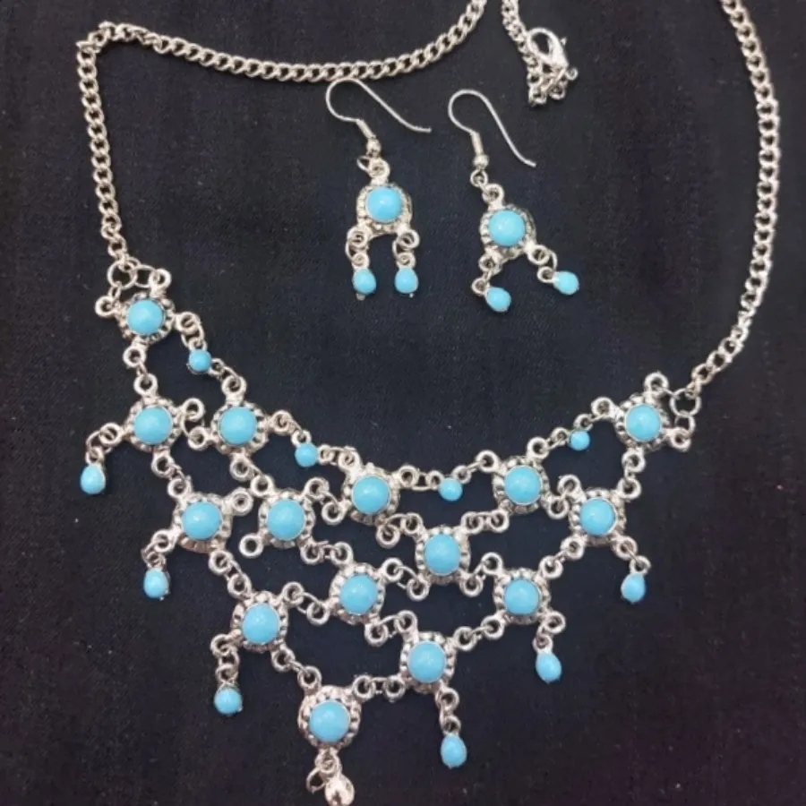 ست گردنبند و گوشواره