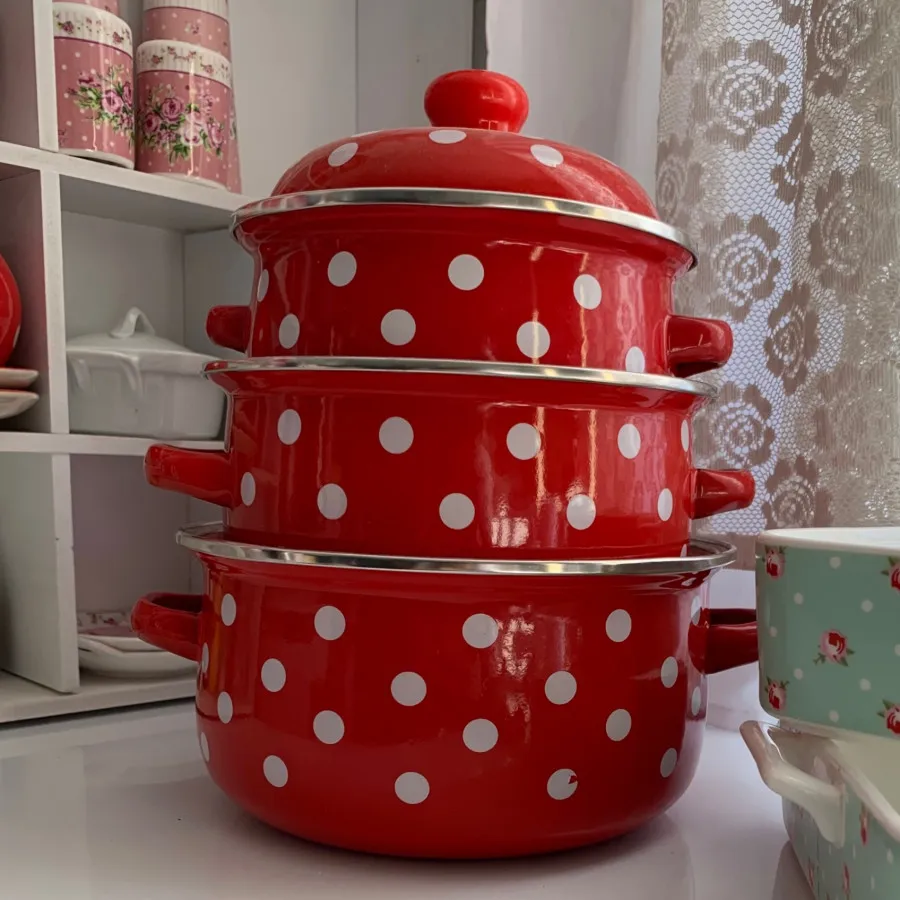 ست قابلمه لعابی خارجی