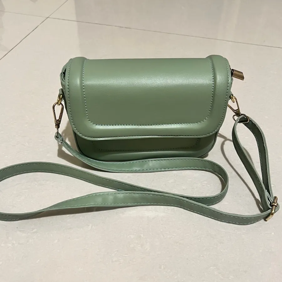 کیف کوچک سبز ماچا