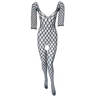 بادی سرهمی مشکی فاق باز