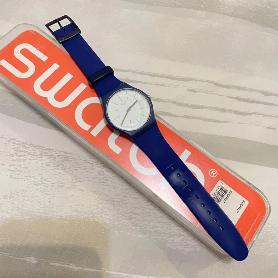 ساعت سواچ آبی