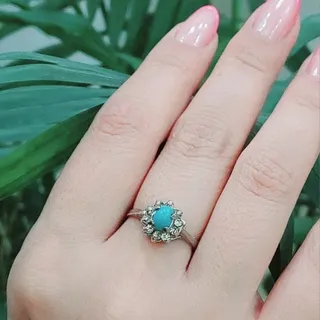 انگشتر نقره فیروزه