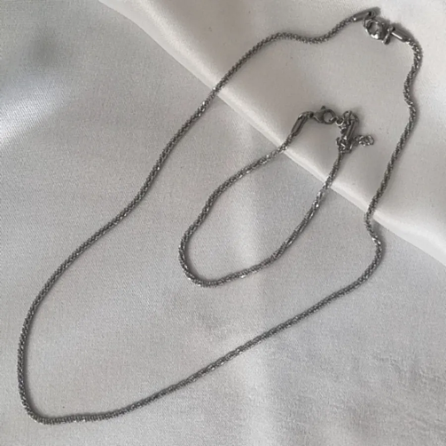 ست زنجیر و دستبند خاویاری