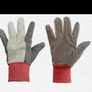 دستکش کار خالدار