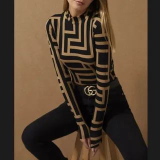 بلوز کشی تایت مجلسی ترک