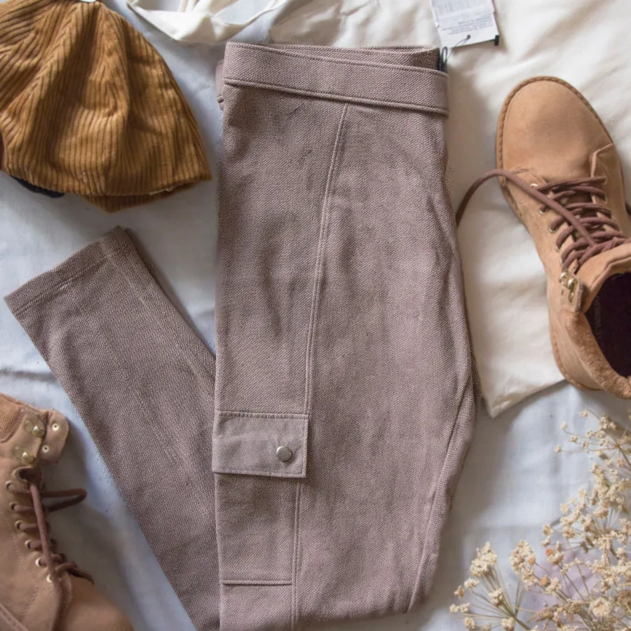 شلوار موکا لگ کشی نانو