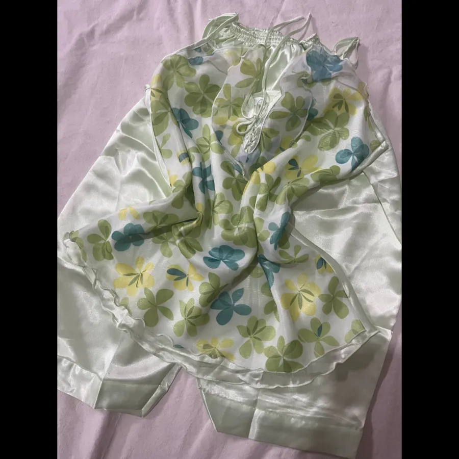 ست لباس خواب ساتن