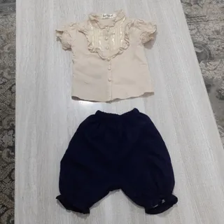 ست بلوز و شلوارک