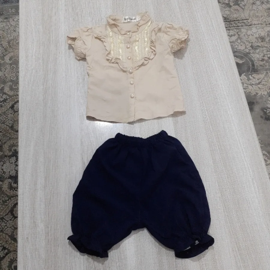 ست بلوز و شلوارک