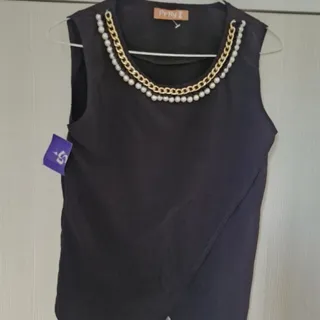 تاپ مشکی مجلسی