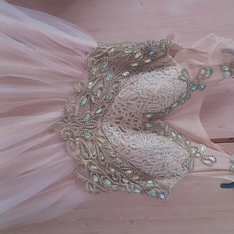 لباس مجلسی صورتی