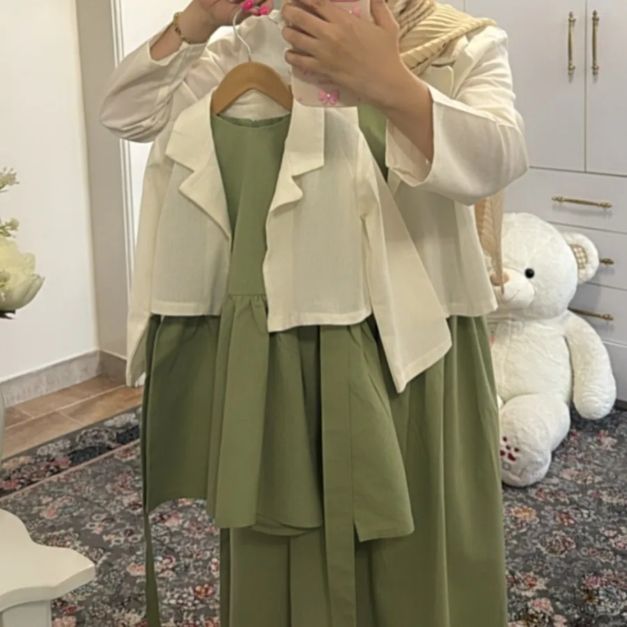 ست سارافن و کت مادروکودک