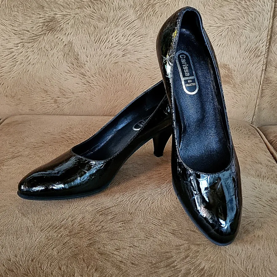 کفش مجلسی چرم مشکی