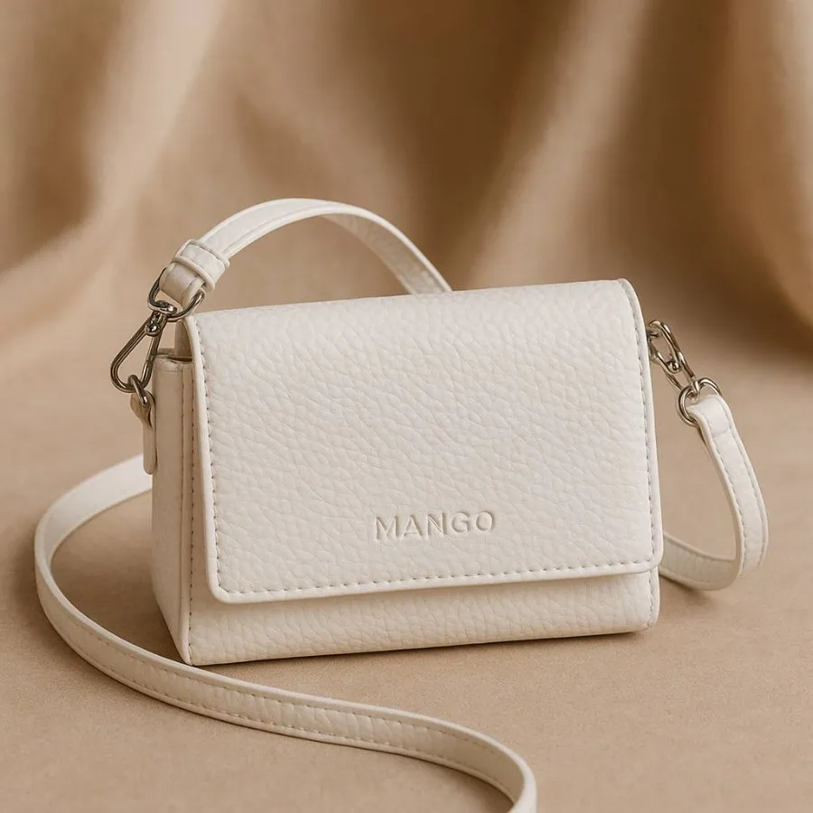 کیف سفید منگو