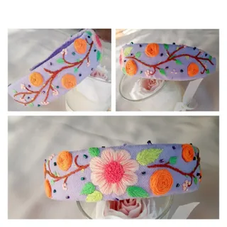 تلسر گلدوزی شده با دست