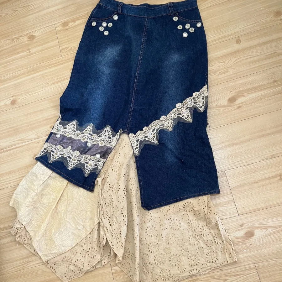 دامن جین وینتیج