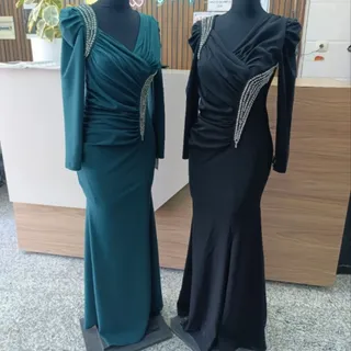 لباس شب ماکسی پوشیده