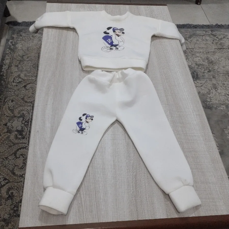 ست بلوز و شلوار سفید