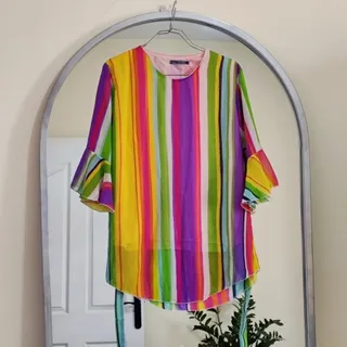 شومیز رنگی رنگی