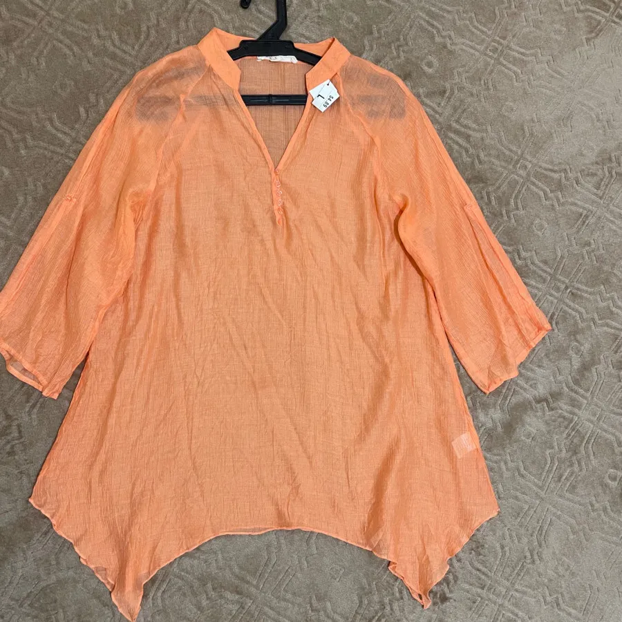 بلوز نارنجی کریشه