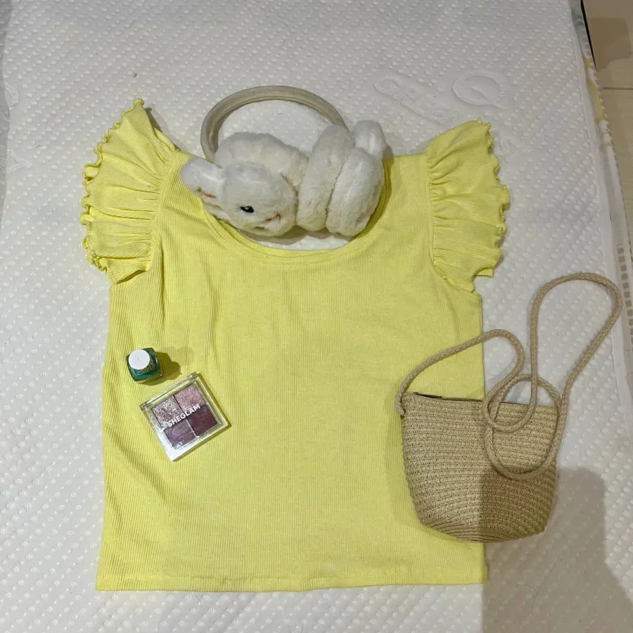 کراپ تاپ لیمویی کبریتی