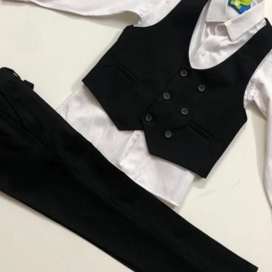 جلیقه شلوار پیراهن بچگانه