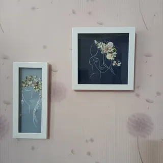 تابلو با صدف دریایی